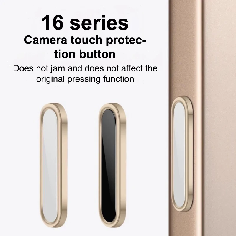 

Роскошная крышка кнопки захвата управления камерой, чувствительная металлическая кнопка захвата Smart Island, защитная кнопка управления камерой, аксессуары