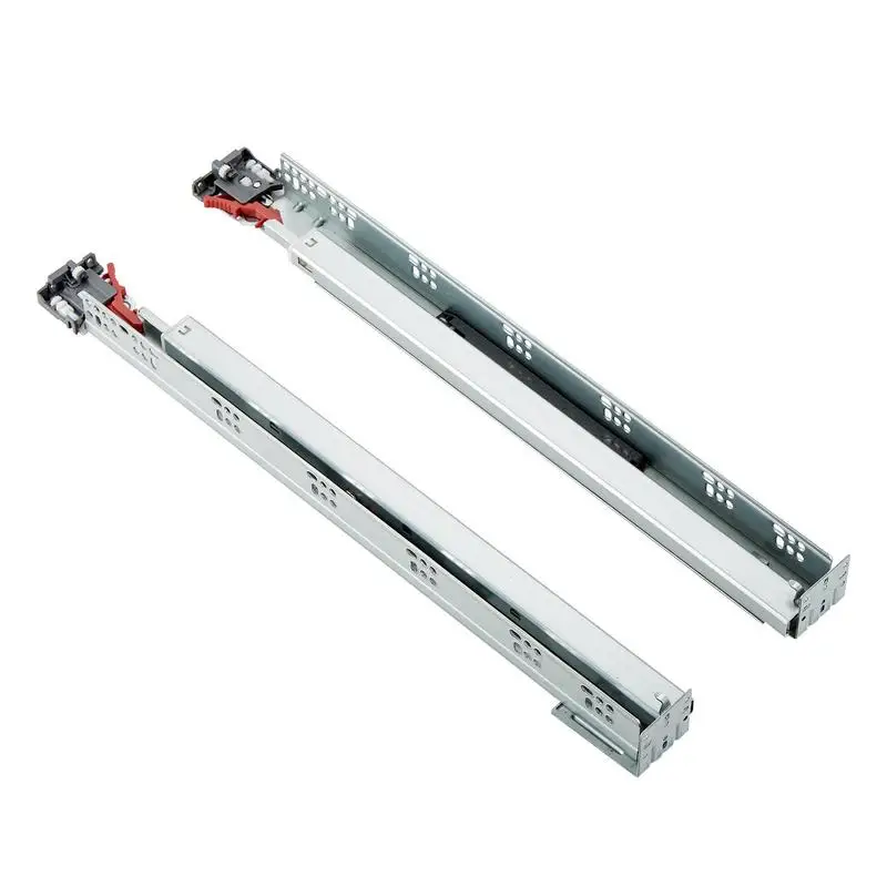 Drawer Slides 21 Inch For Kitchen Cabinet Bedroom Dresser Office Desk, Heavy Duty Full Ball Bearing Extension Soft Close Quiet Operation Locking Mechanism Load Capacity 100 Lbs 10 Pairs