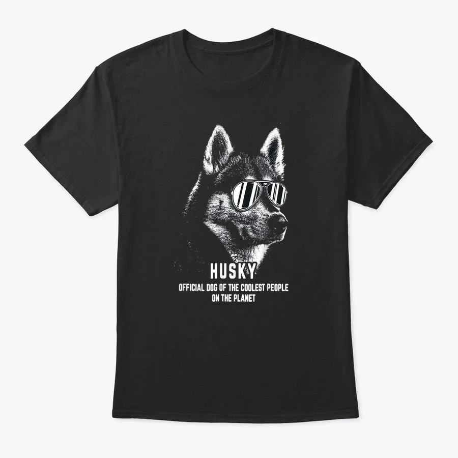 Dog of The Coolest Siberian Husky Dog Lovers Gift Mens T-Shirt. Summer Cotton Short Sleeve O-Neck Unisex T Shirt New S-3XL