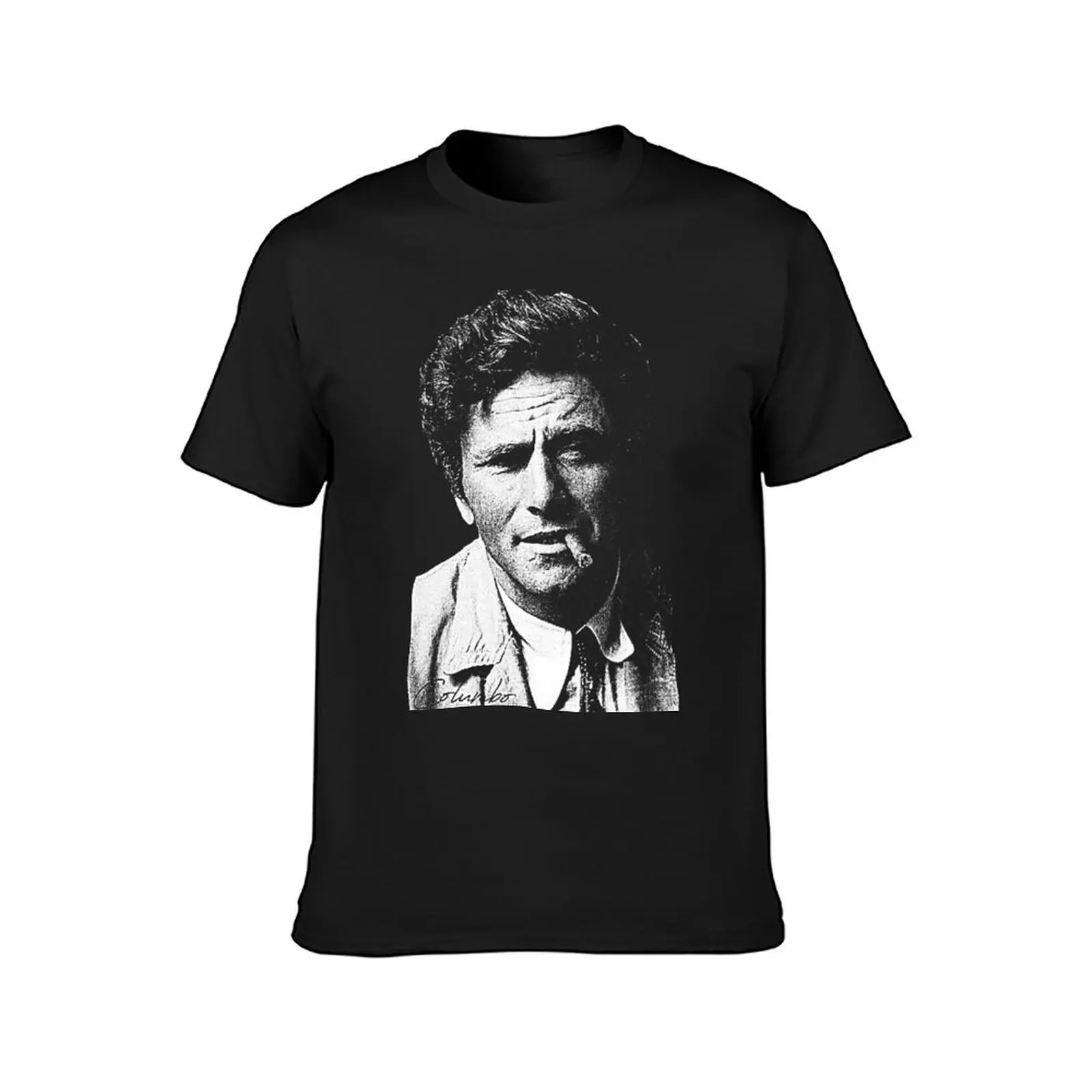 Columbo Portrait T-Shirt hippie clothes tees new edition Men's t shirts