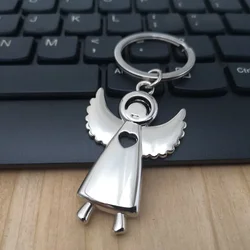 angel keychain key ring guardian angel key chain key holder high quality portachiavi chaveiro llaveros bag charm gift
