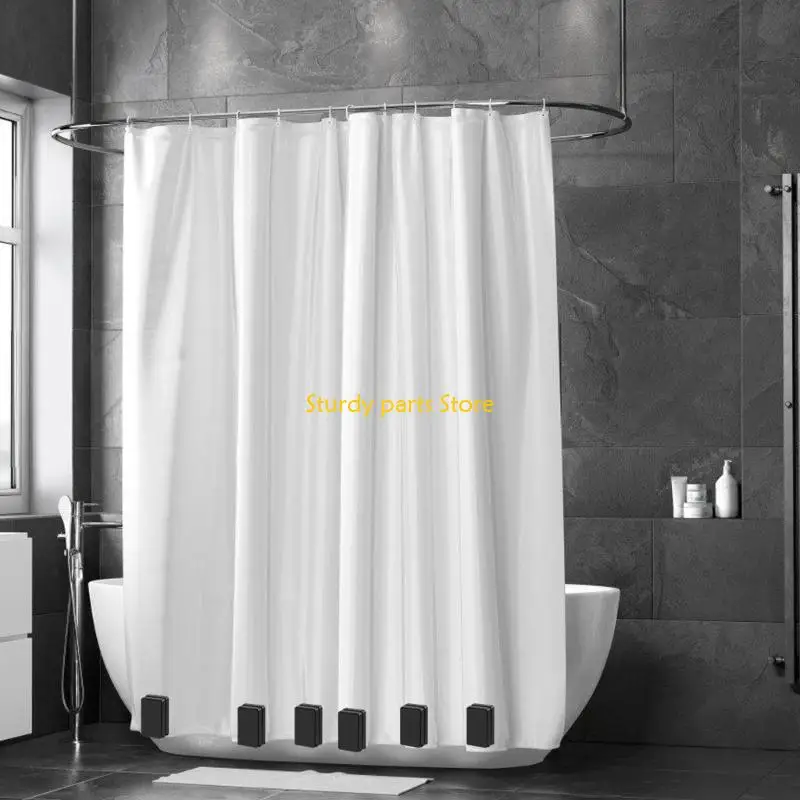 

97QC 12 шт., магнитные грузики для штор, водонепроницаемые, портативные, прочные конструкции для уличных штор, занавесок для и