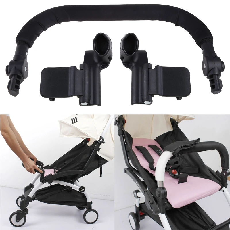 

Baby Stroller Protective Handlebar Adjustable Baby Stroller Handle Armrest Bumper Bar Suitable for Most Baby Strollers