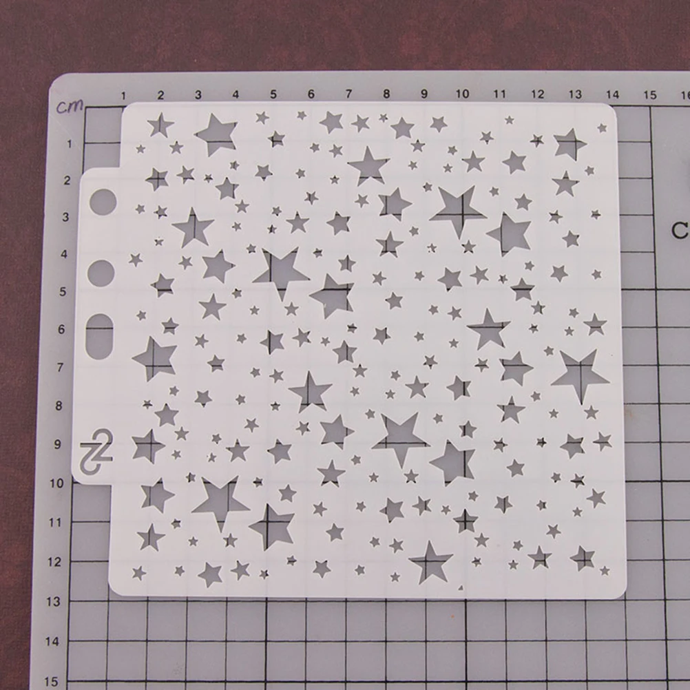 

Drawing Stencils Eco-Friendly Plastic Washable Art Templates For Scrapbooking Planner Paper Crafts Kids School Painting
