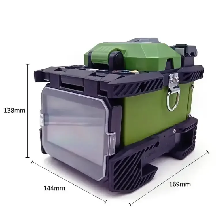 Máquina de soldadura de fibra óptica empalmadora de fusión JW4106S para equipos de telecomunicaciones FTTH 4G y máquina de empalme de fusión de red Wi-Fi