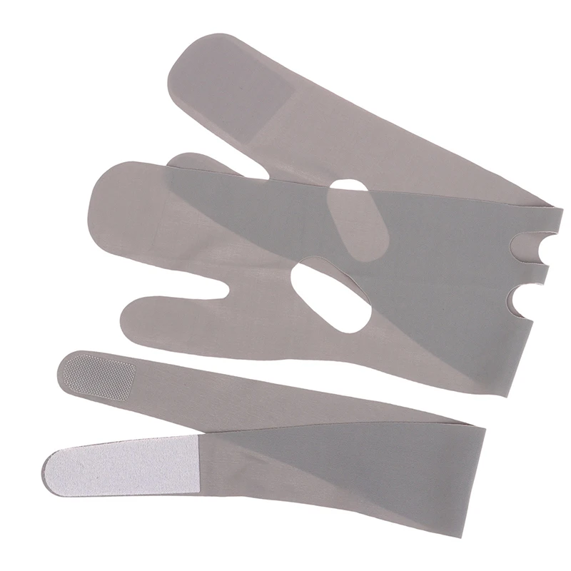 Breathable V Shaped Mask Strap Double-Chin Reducer Face Slimming Bandage Face Lifting Belt Double Deck Tightener Slim Strap