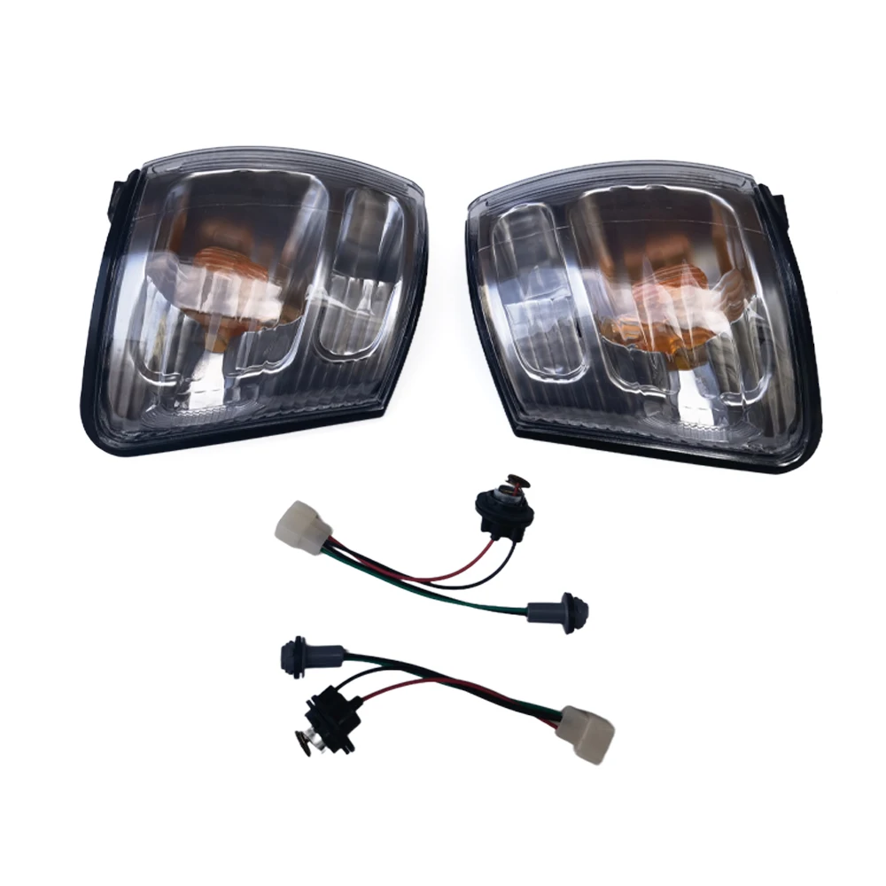 2pcs For Toyota Hilux 2001 2002 2003 2004 2005 Car Corner Lamp Wide light Turn Signal lamp Front Corner light indicator Headlamp