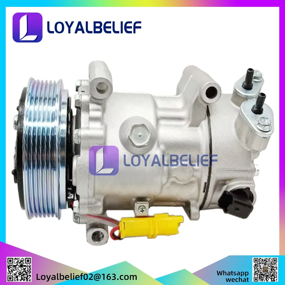 1309E SD7C16 Auto Compressor for Peugeot 307 308 807 607 406 Citroen C4 fiat Lancia 1321F 13219656483580 96598758 1608473380