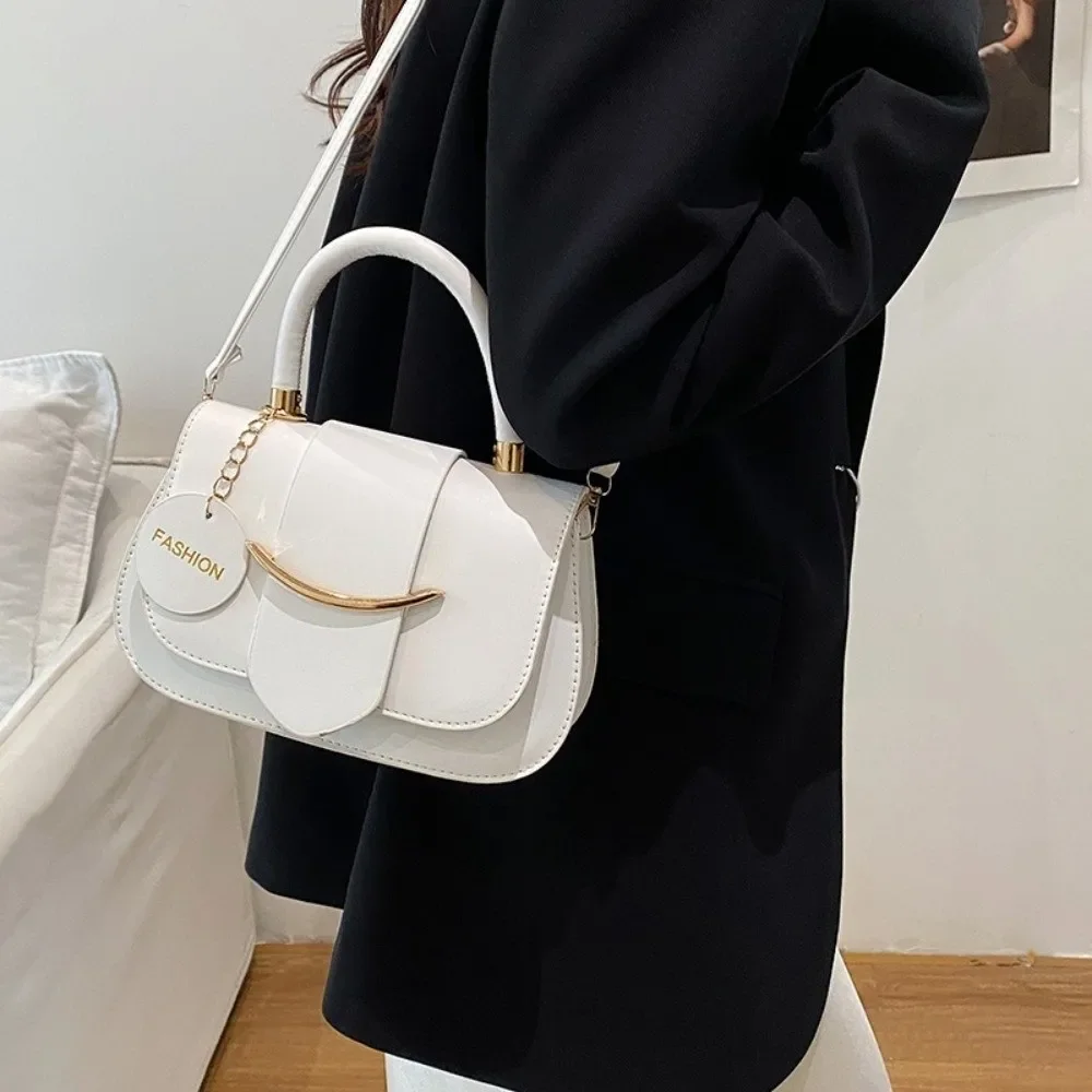 Kreative PU-Leder Damen Umhängetasche Leichtgewichtige Verstellbare Riemen Damen Schultertasche Multifunktionale Messenger-Tasche Reise – Detail 10
