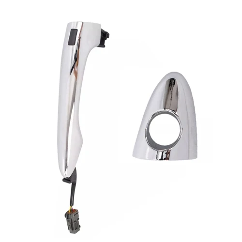 Imagen 2 del producto Manija de puerta Exterior delantera izquierda/derecha cromada para Kia Sportage 2011, 2012, 2013, 2014, 2015, 2016