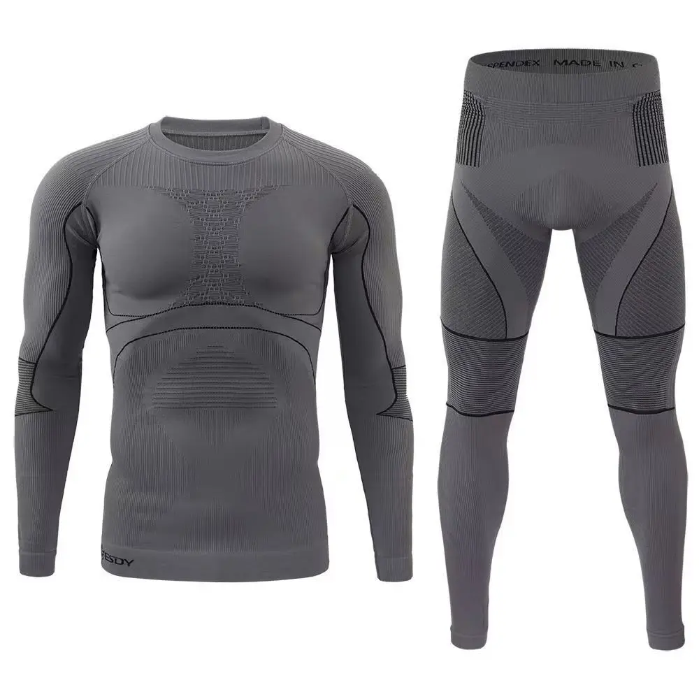 Compression Ski Thermal Underwear For Men Male Thermo Clothes Set Thermal Tights Winter Leggings Outdoor Sort Suit Quick Dry