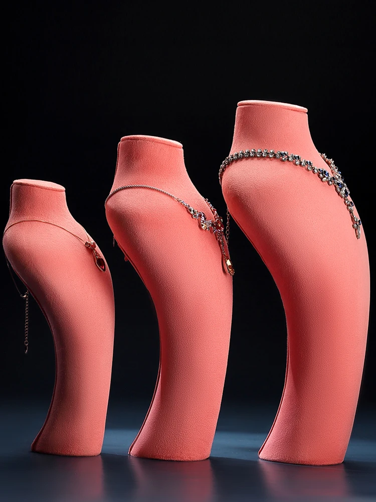 Resin model necklace stand portrait neck neck mold jewelry display stand jewelry necklace pendant display props