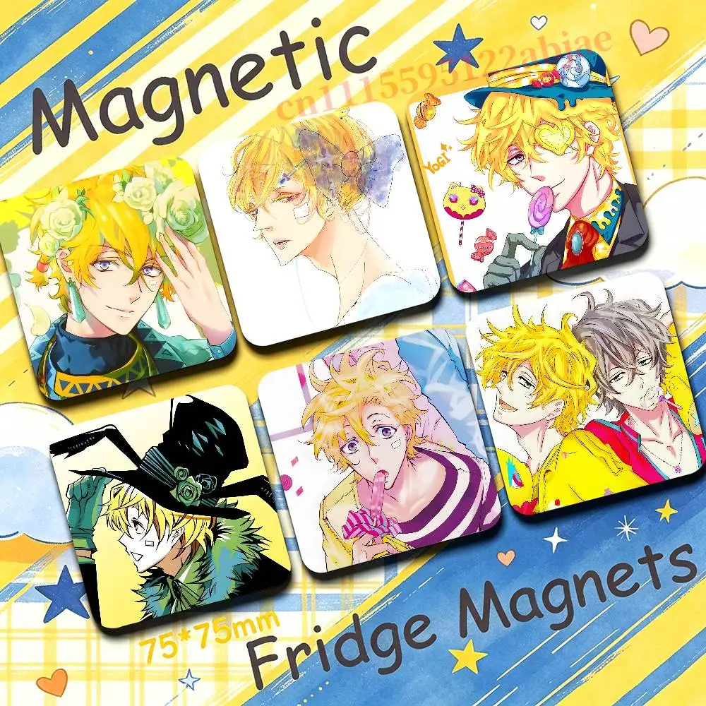K-Karneval Yogi New PVC Fridge Magnet for Cartoon Refrigerator Decor For Child Magnetic Toy