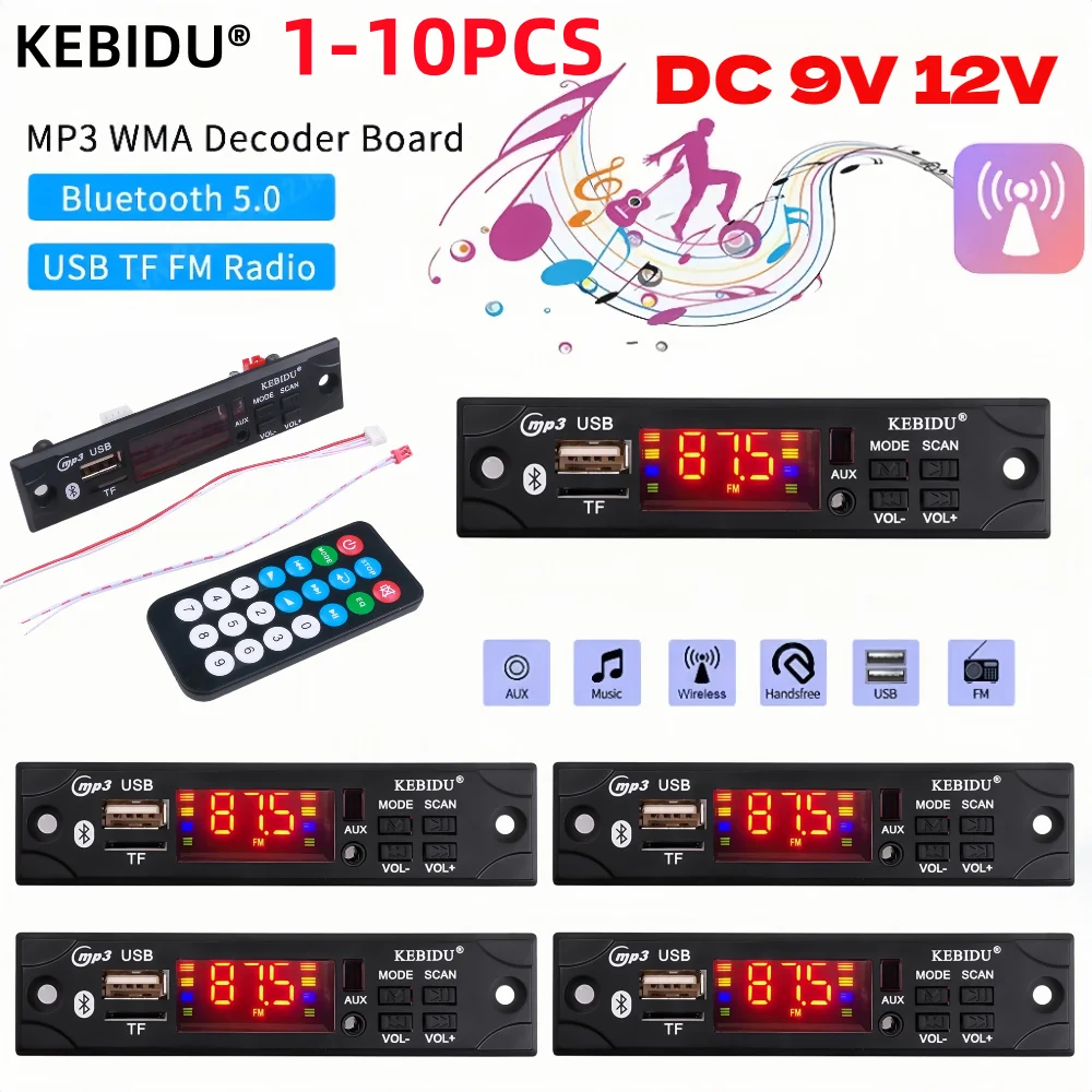 1-10PCS Bluetooth 5…