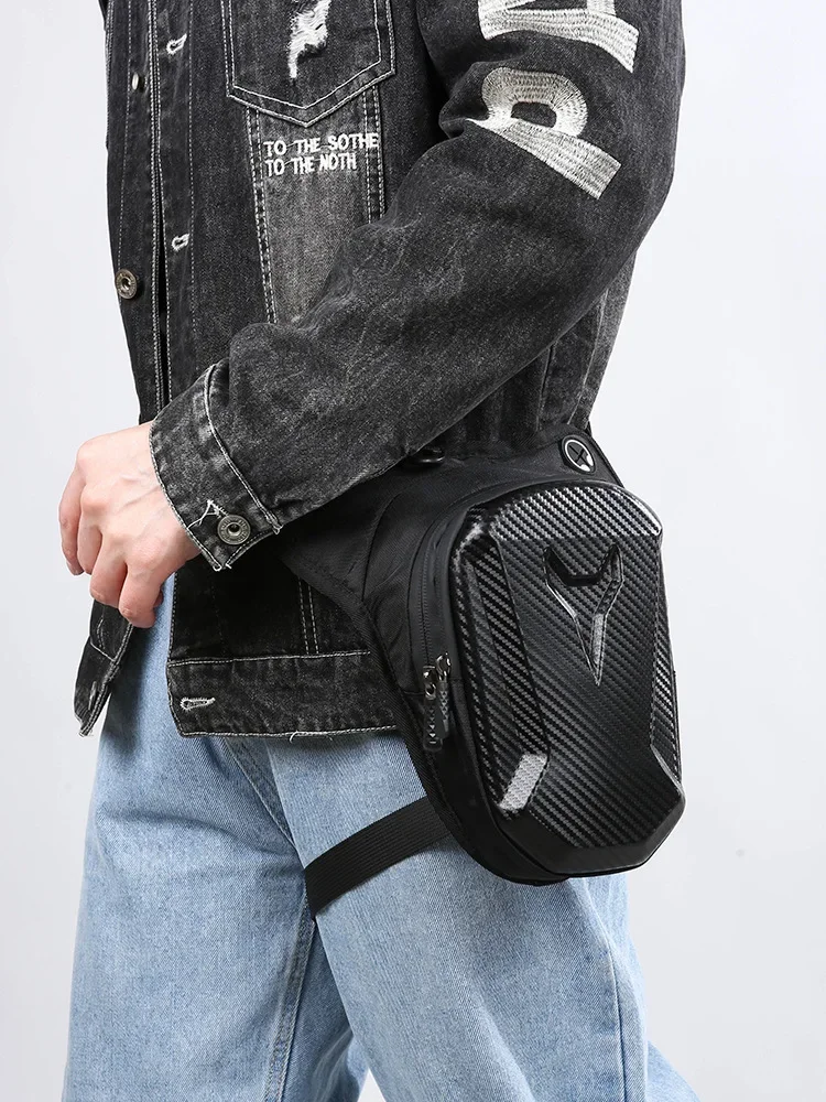 Motorrad-Beintasche, wasserdichte Hüfttasche, Crossbody-Tasche für Motorradfahrer, Oberschenkeltasche, Motocross-Ausrüstung für Männer und Frauen – Detail 15