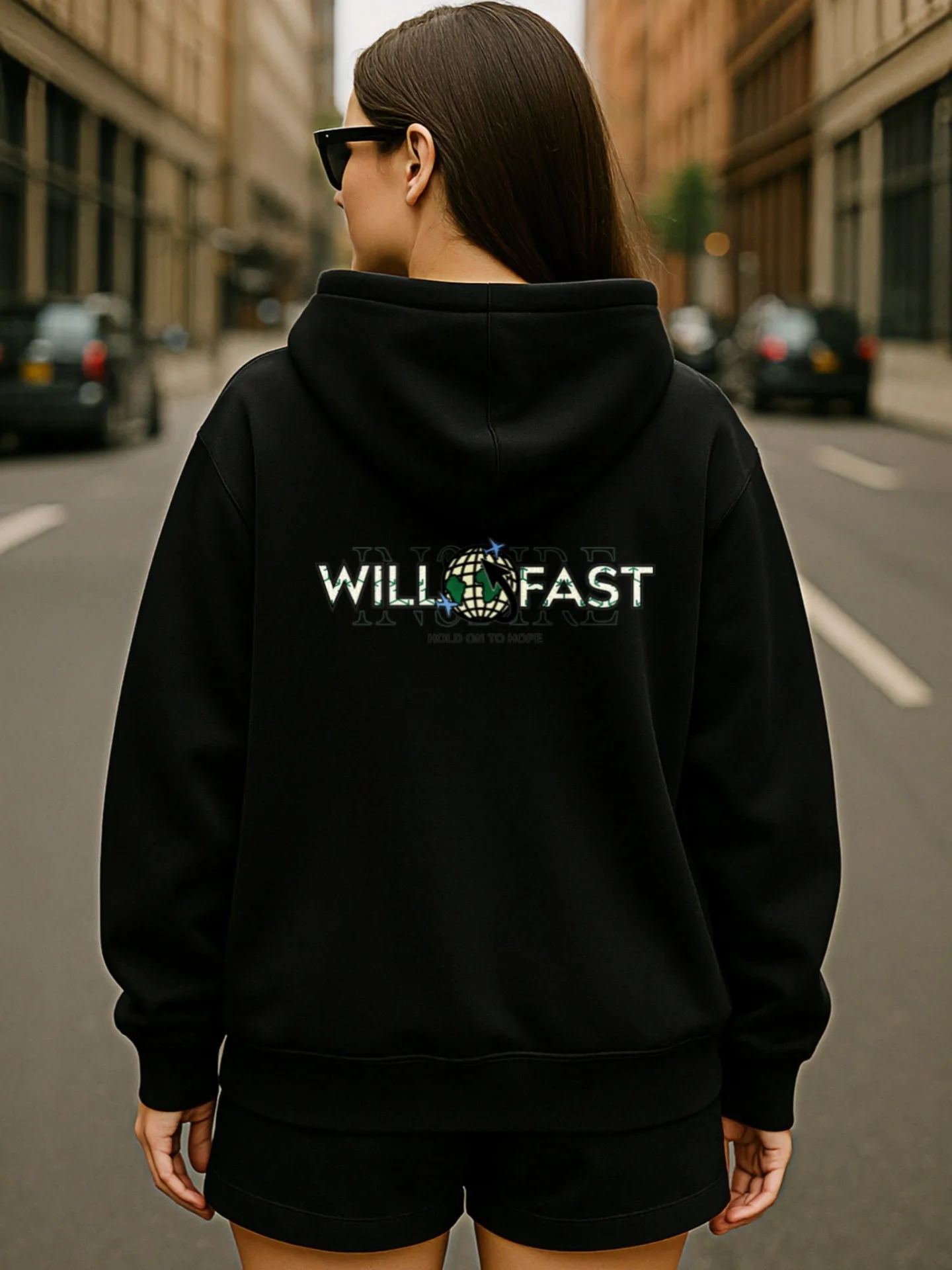 Sweat à capuche graphique pour femmes, imprimé mignon, Design esthétique, tissu doux, tenue quotidienne décontractée, pour jeunes femmes