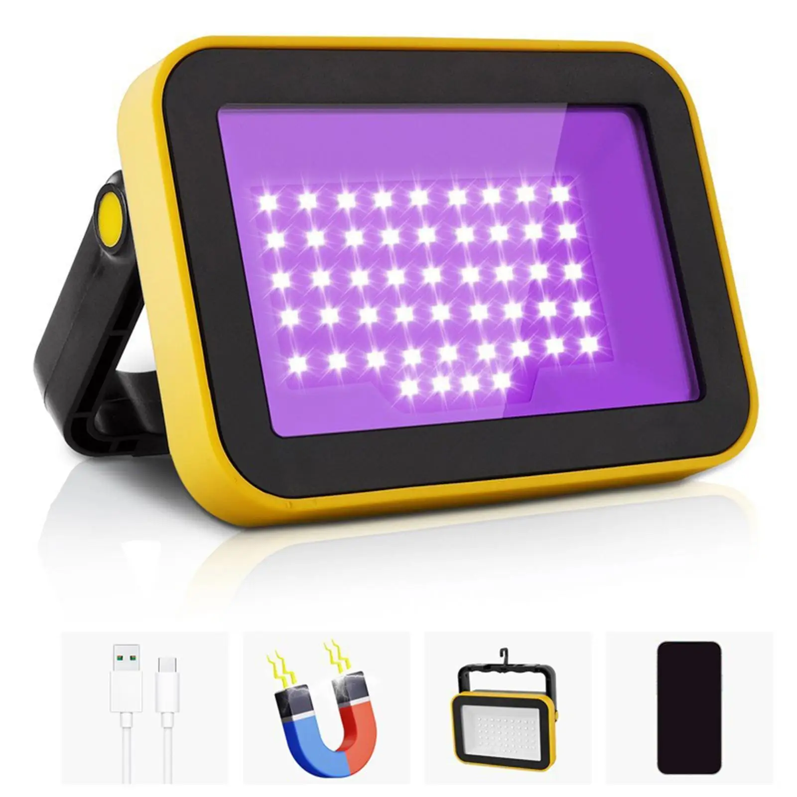 

LED Work Light Portable Work Light Strong Light with Hanger Handheld Flashlight