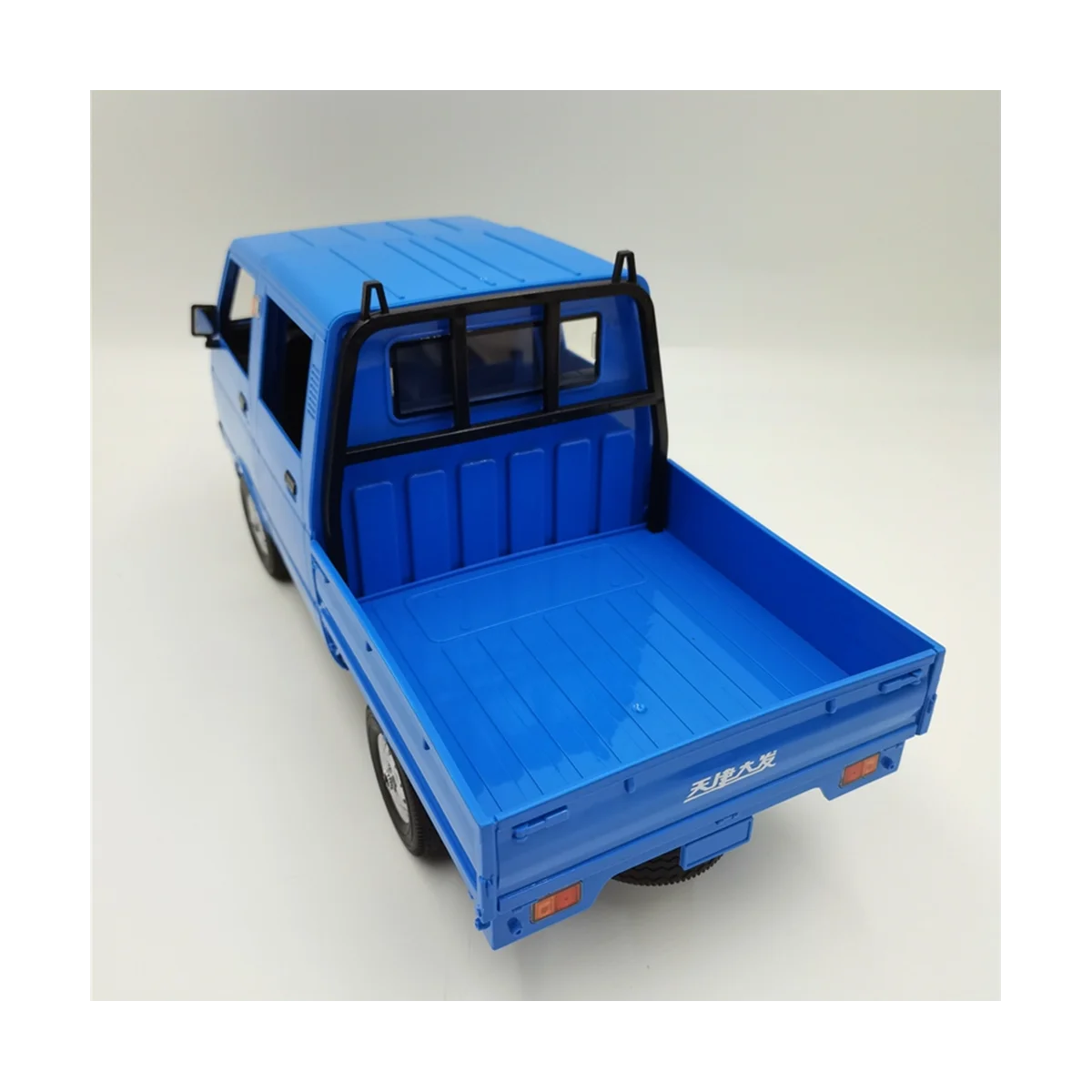 D32 1/10 2.4G 2WD RC Car Simulation Drift Truck Van LED Light Remote Control On-Road Car for D32 TJ110,Blue