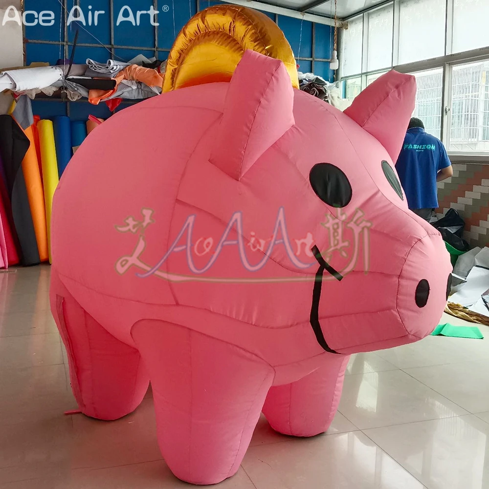 portable inflatable Chinese Classical Character fairy role inflatable Pigs inflatable Eight-Commandment Pig / Pigsy for sale