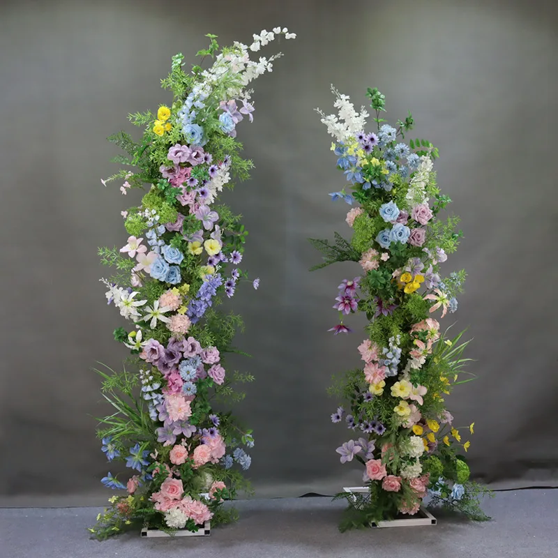 

Forest Monet Garden Horn Arch Set Simulation Flower Wedding Road Flower Arrangement Stage Scene Decoration Shopping Mall