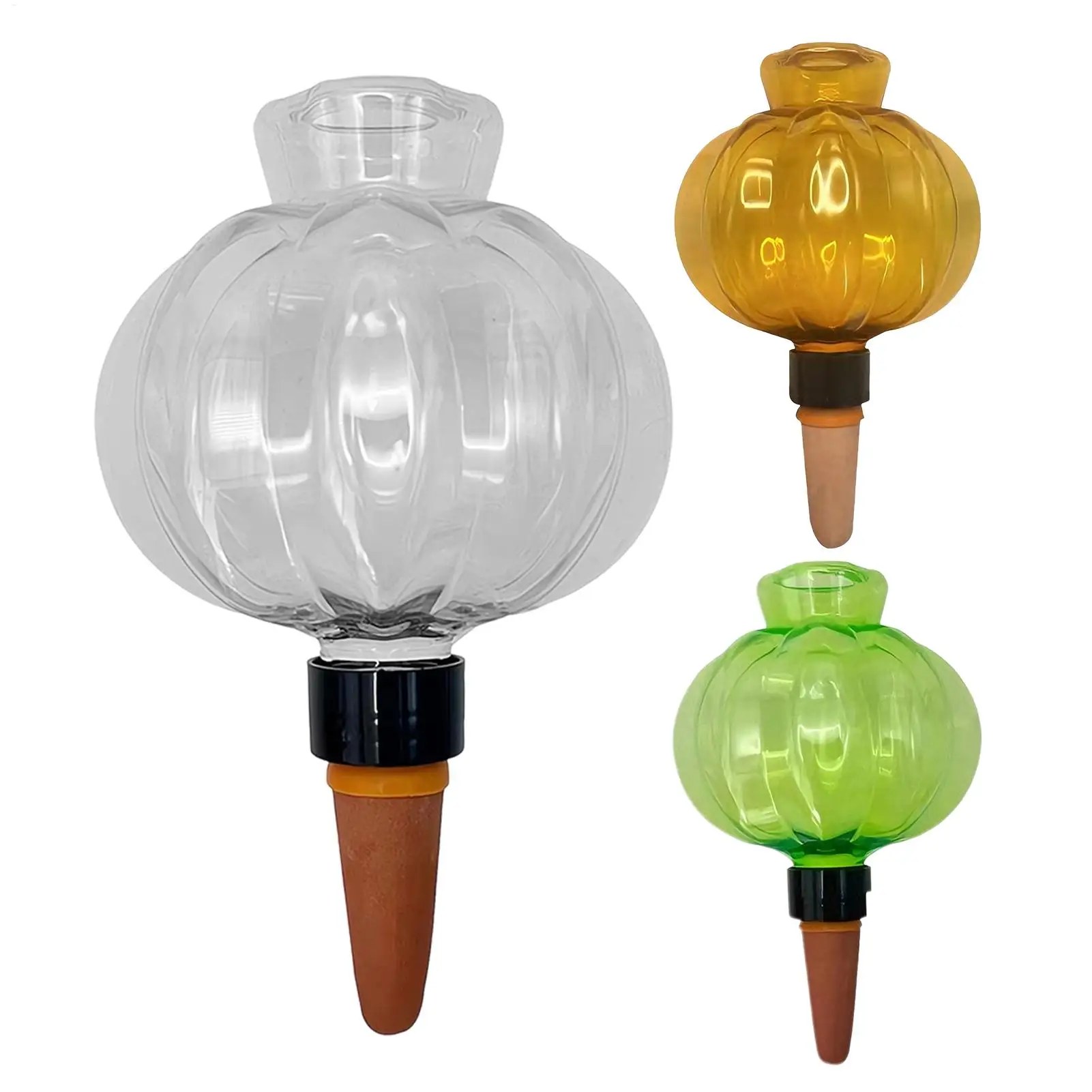 Self Watering Globes 17Oz Automatic Drippers with Lid Slow Release Plant Watering Devices Up to 2 Weeks for Indoor Yard Park