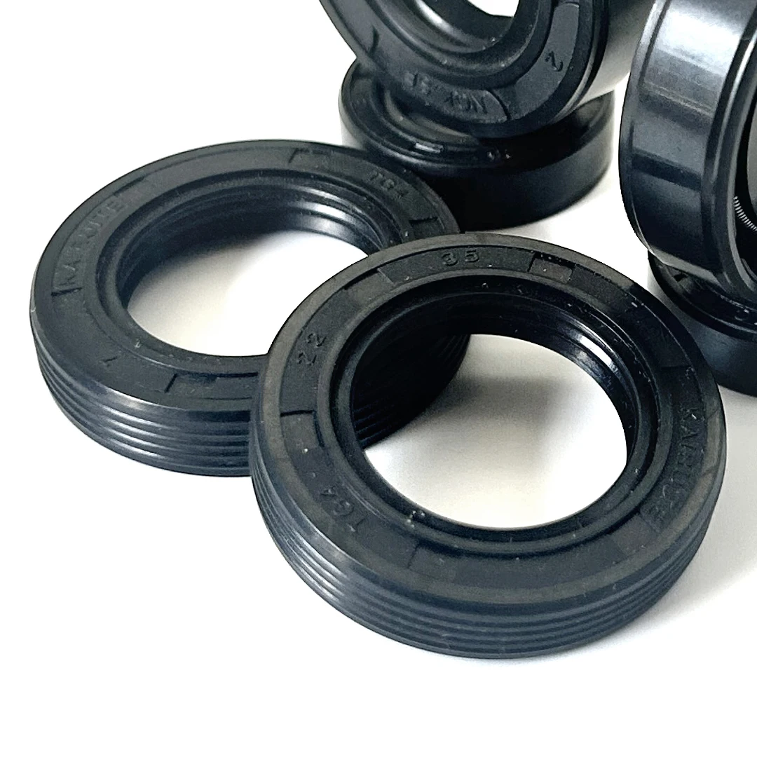

5 Pcs TC/TG4 Oil Seals Nitrile Rubber NBR ID 210mm~380mm OD 240mm~420mm Resists Fuel & Oil For Power Steering Pump Camshaft Seal