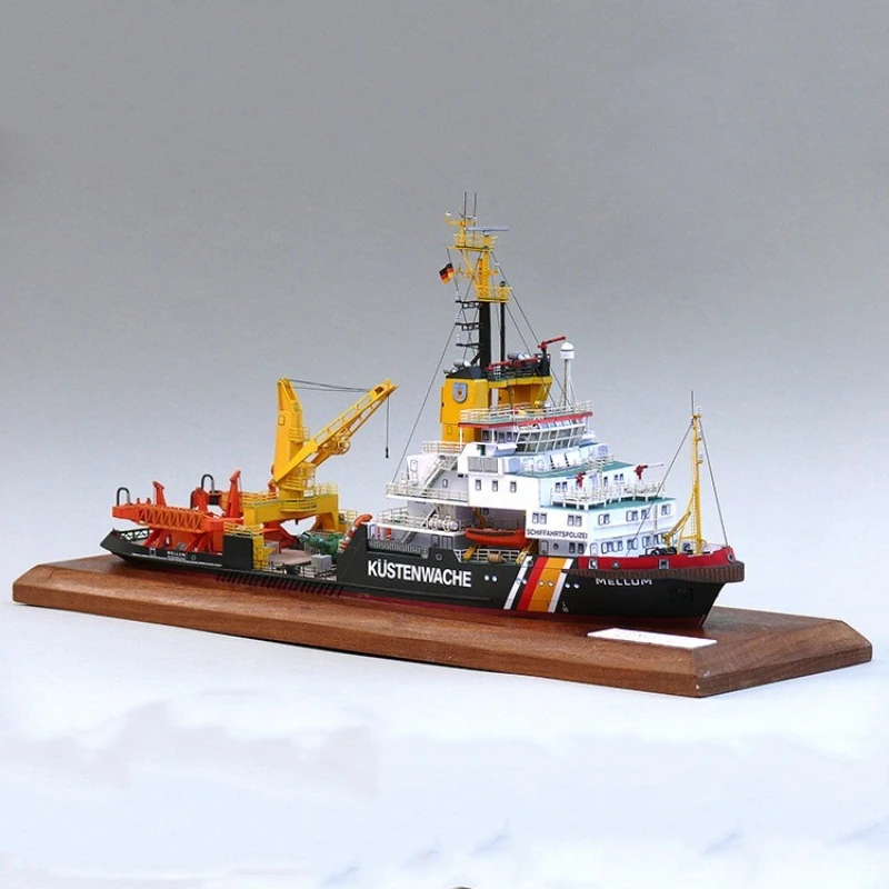 1/250 Küste Wache Überwachung Schiff Papier Modell Handgemachte DIY Spleißen Simulation Schlepper 3D Cube Papier Modell Sammlung Ornamente