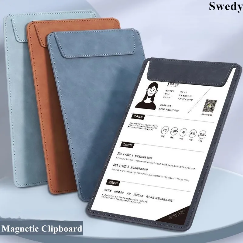 

Магнитная твердая доска из искусственной кожи формата А4, папка-буфер обмена для документов, меню ресторана, скрепка для бумаг, школьный блокнот для медсестры, шина