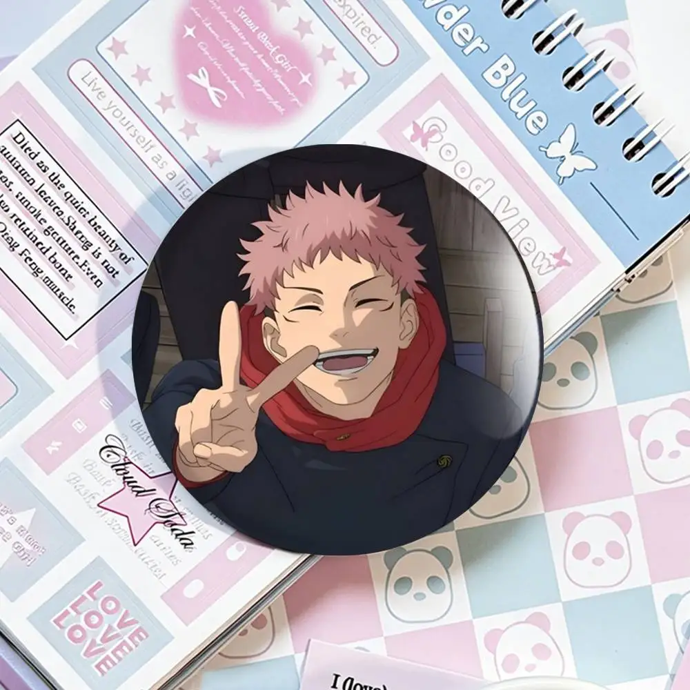 Y-Yuji I-Itadori J-Jujutsu K-Kaisen Laser-Abzeichen Kreative Anstecknadeln Brosche für Taschen Kleidung Hüte Deko Geschenke Fans Sammlerstücke – Detail 4