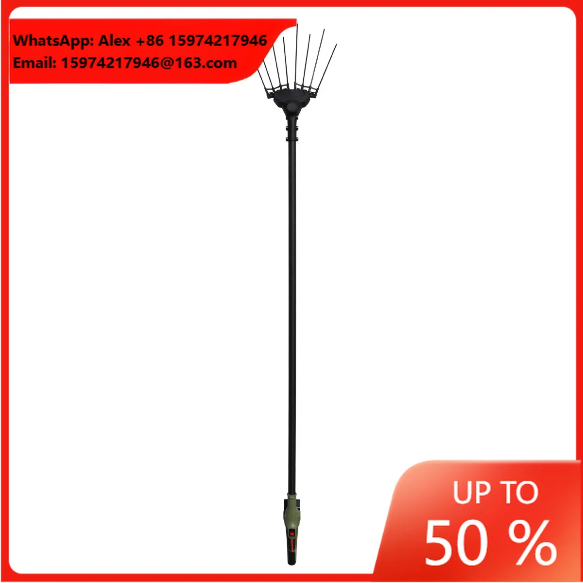 Professional Olive Harvest 12v/34v Machinery Electric Farm Tools Raccolta Olive Nuts Shaker