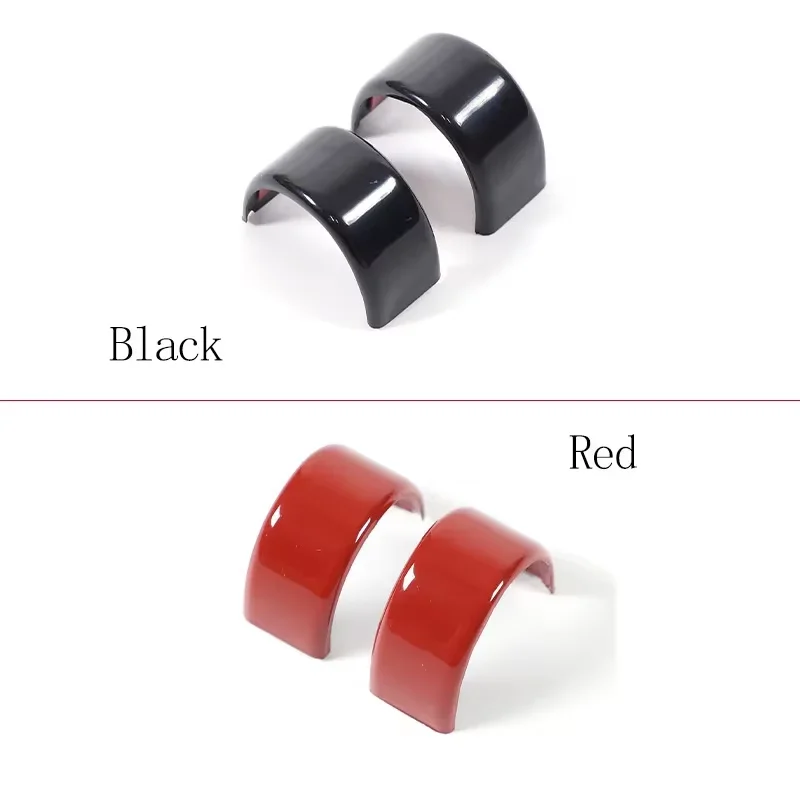 ABS Black For BMW 5 Series G60 2024+ X3 G45 2025 Car Steering Wheel Return To The Correct Mark Trim Cover Sticker  Accessories