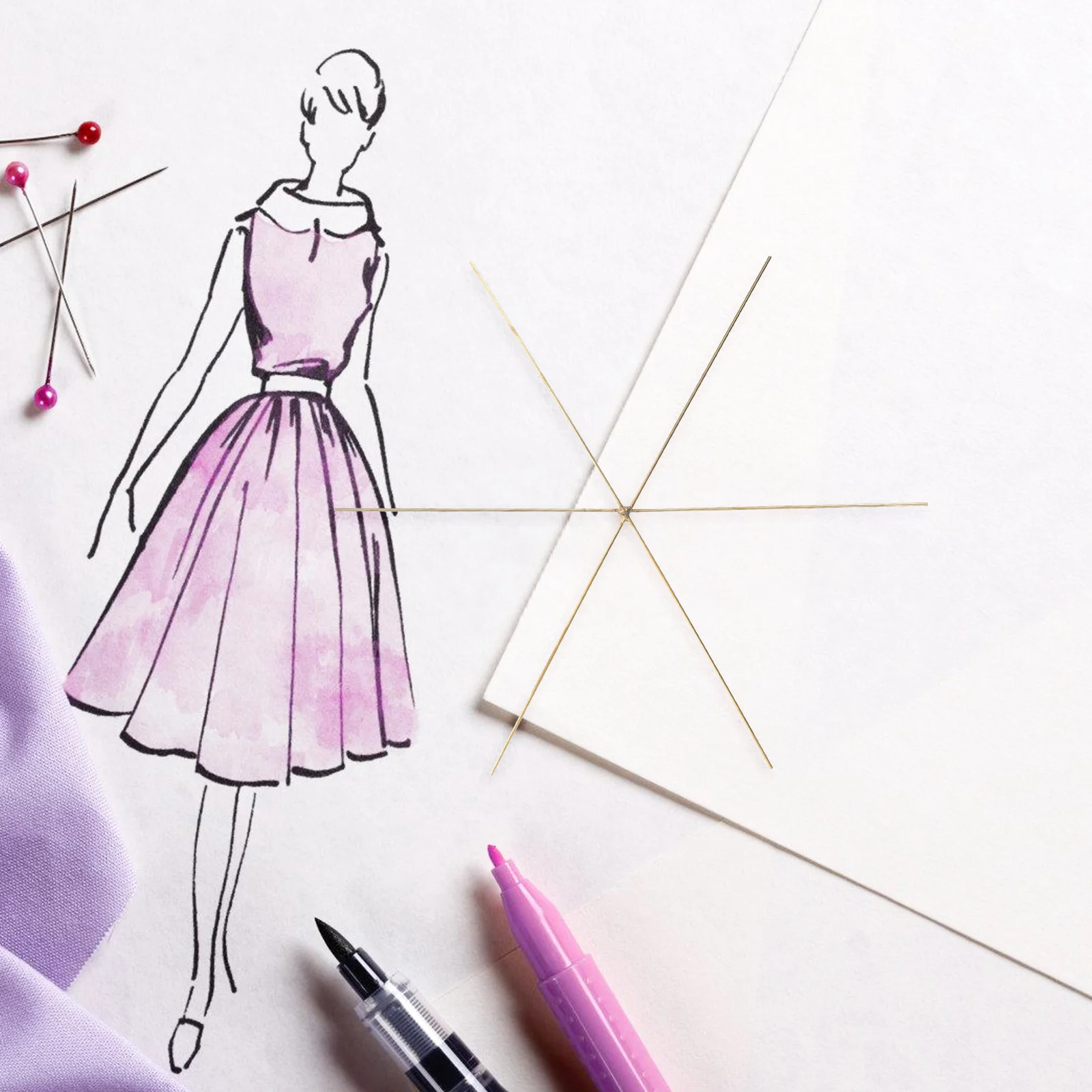 

30Pcs Snowflake Wire Frames Metal Craft Supplies 9.5cm 6 Frames DIY Jewelry Making Kits Festive Decor Bead Wire