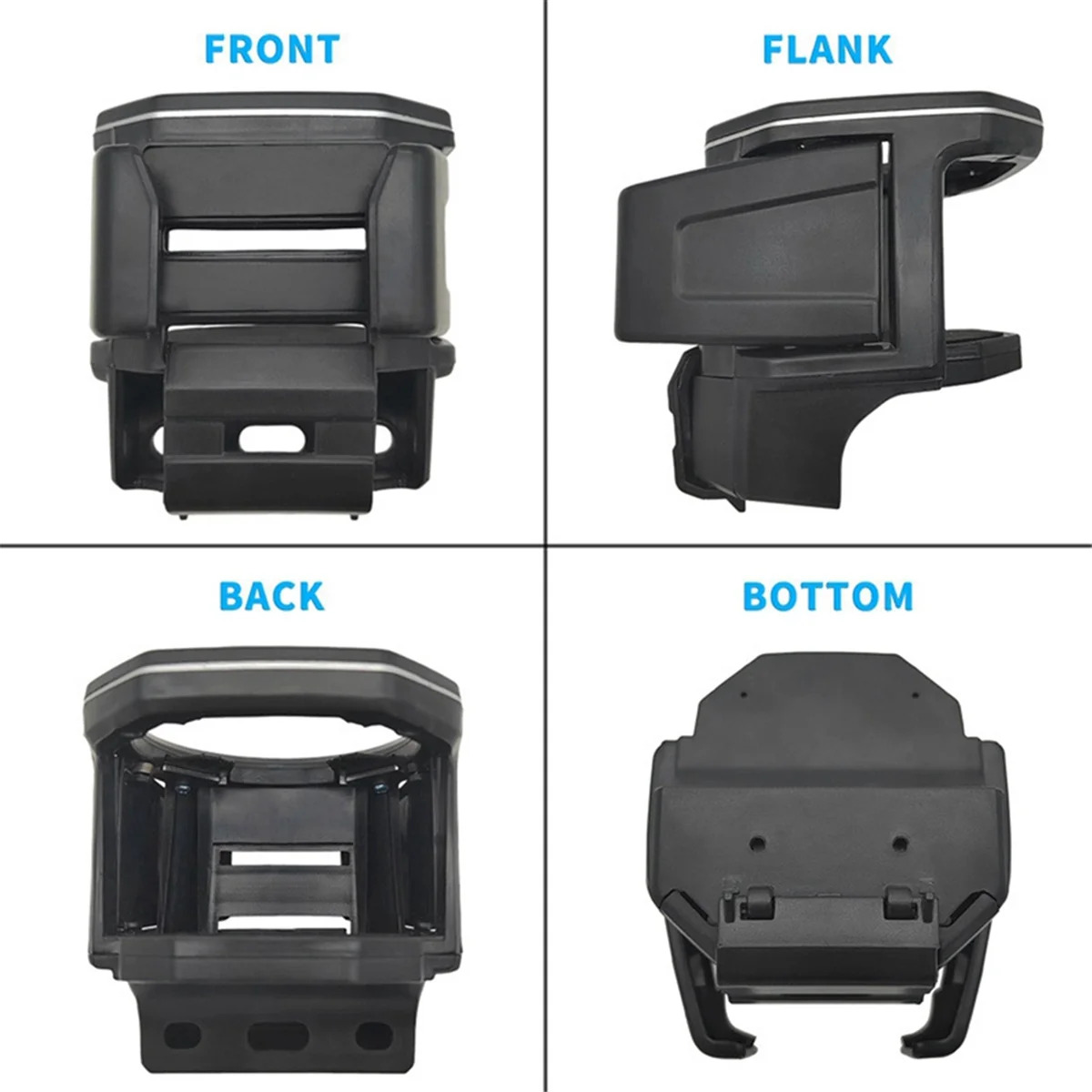 Car Water Cup Holder for Suzuki Jimny JB74 JB64 2019-2024 Phone Holder Stand Bracket Interior Accessories