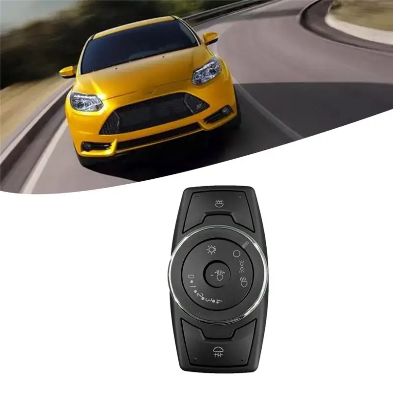 Top-Rated For Ford Focus 2012-2015 BM5T-13A024FCPL Instrument Front Headlight Switch Control Height Adjustment Button BM5T13A024