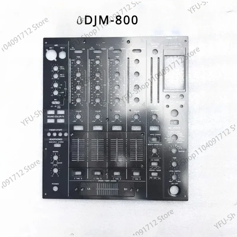 DJM800 DJM-800 NEW FORPioneer Faceplate DNB1144 Fader Panel DAH2427 DAH2426