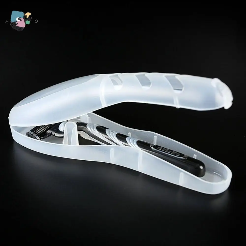 

Razor Blades Shaver Holder Box Handle Box Blades Holder Shaver Storage Box Razor Box Razor Case Shaving Machine Organizer