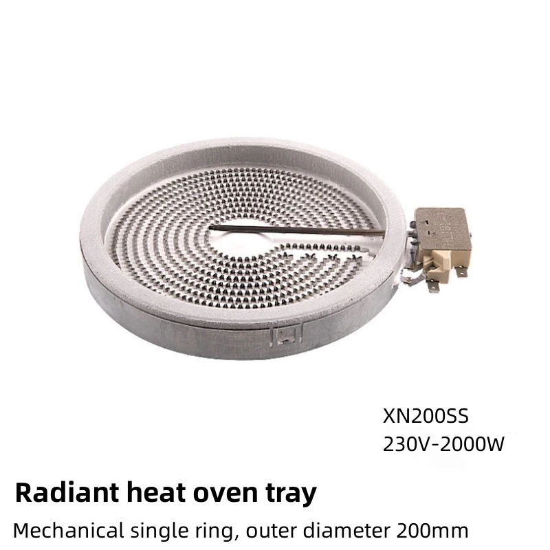 2000W Surface Element for Electric Ceramic Stove Frigidaire Range Heating Plate Universal, Stove Dual Radiant Element