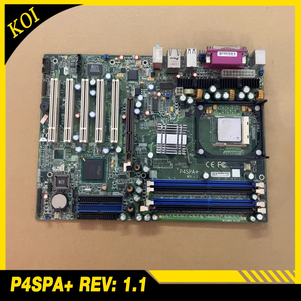 P4SPA+ REV: 1.1 Industrial Control Computer Motherboard  P4SPA+ REV: 1.1