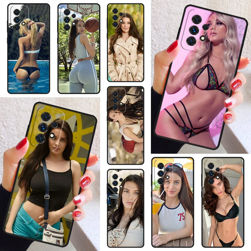 لانا Rhoades مثير فتاة قضية الهاتف غطاء لسامسونج غالاكسي A52 A72 A73 A20e A21S A50 A70 A11 A12 A42 A31 A40 A51 A71 A32 A80 A91 #1