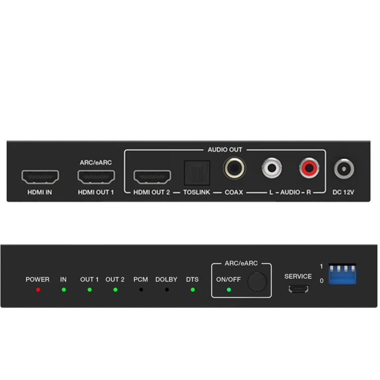18Gbps HDMI Audio Decoder With ARC/eARC Function for Soundbar System