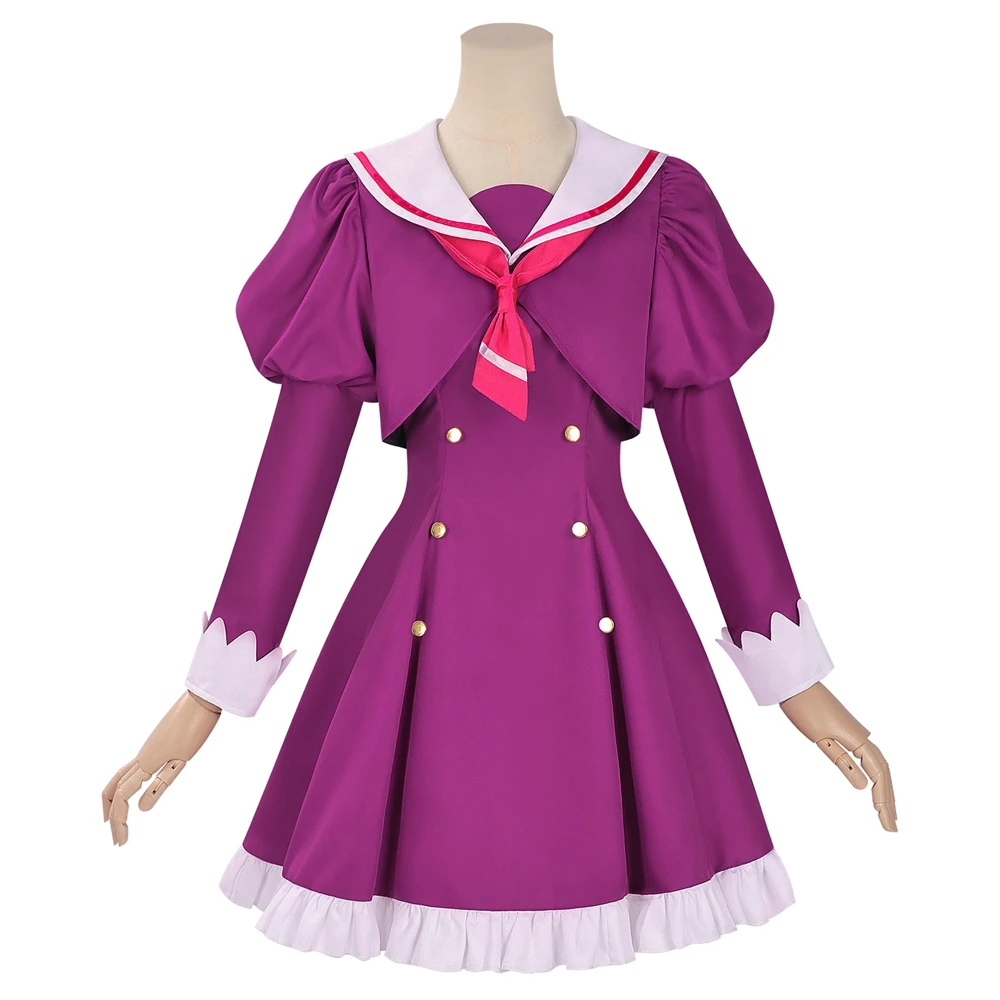 

XIN LAI SEN Unisex Anime Cos Cure Arcana Shadow Moria Ruruka Cosplay Costume Uniform Custom Size