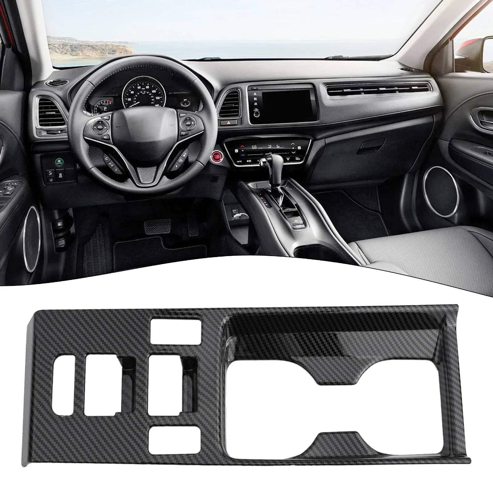 

Brand New Car Inetrior Accessories Panel Cover Trim Center Control 1pc ABS Plastic Automotives Water Cup Holder