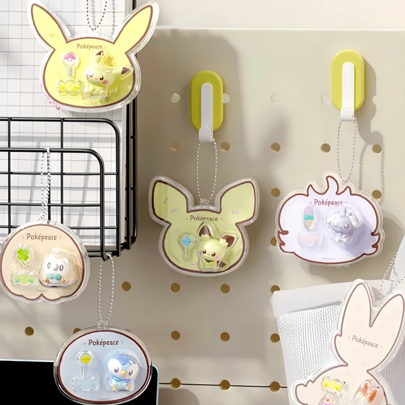 New Hot Hollybox PokéMon Keychain Blind Box Cute Acrylic Pendant Backpack Hanging Ornament For Friend Collectible Decoration