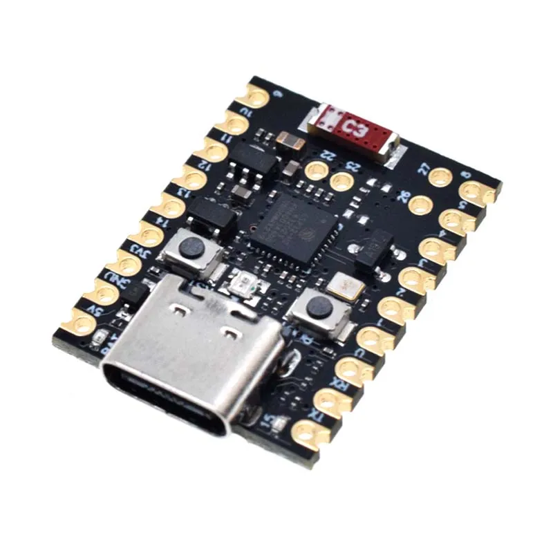 

ESP32 ESP32 C3 ESP32-C3 Модуль мини-плата разработки Wi-Fi Bluetooth Двухъядерный процессор на базе ESP32-C3 FH4R2 до 240 МГц
