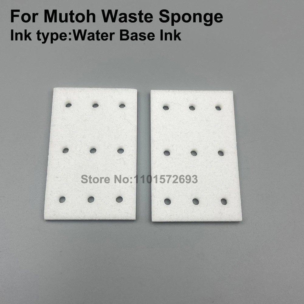 Mutoh-esponja de desecho a Base de agua, almohadilla de tinta a Base de agua, absorbente, DF-48554 de lavado de Impresora Mutoh RJ900, RJ-900C de RJ-901C, 2 uds.