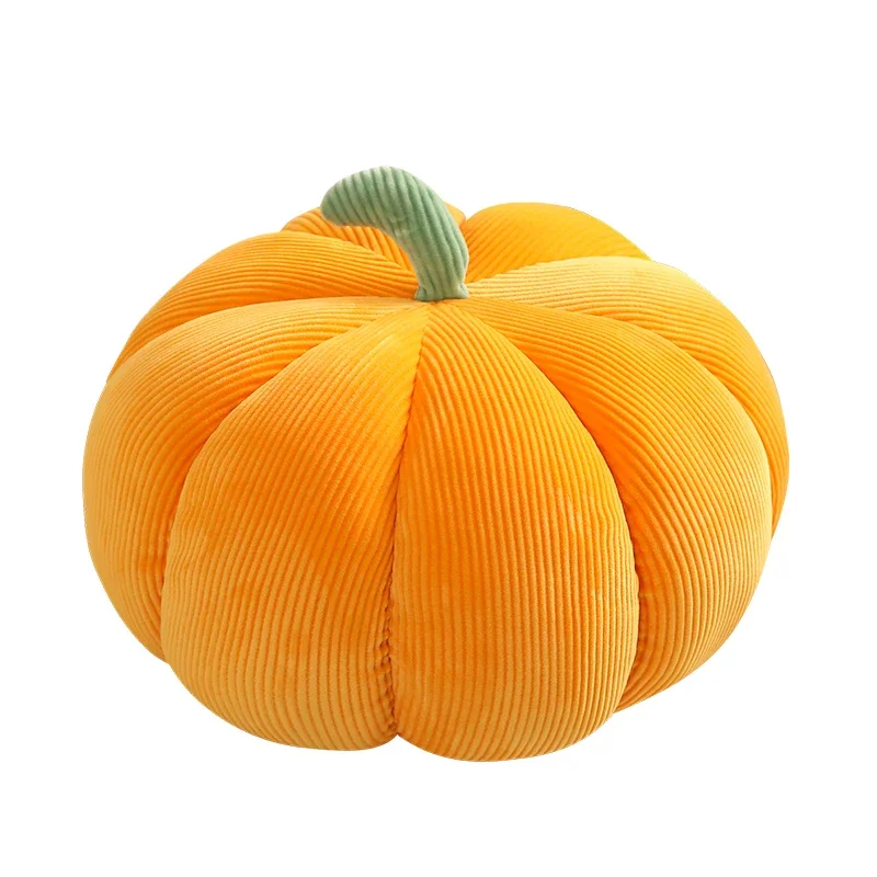 INS Kawaii Halloween Pumpkin Plush Toy Plushie Soft Plant Stuffed Doll Holidays Props Decorative Throw Pillow for Kids