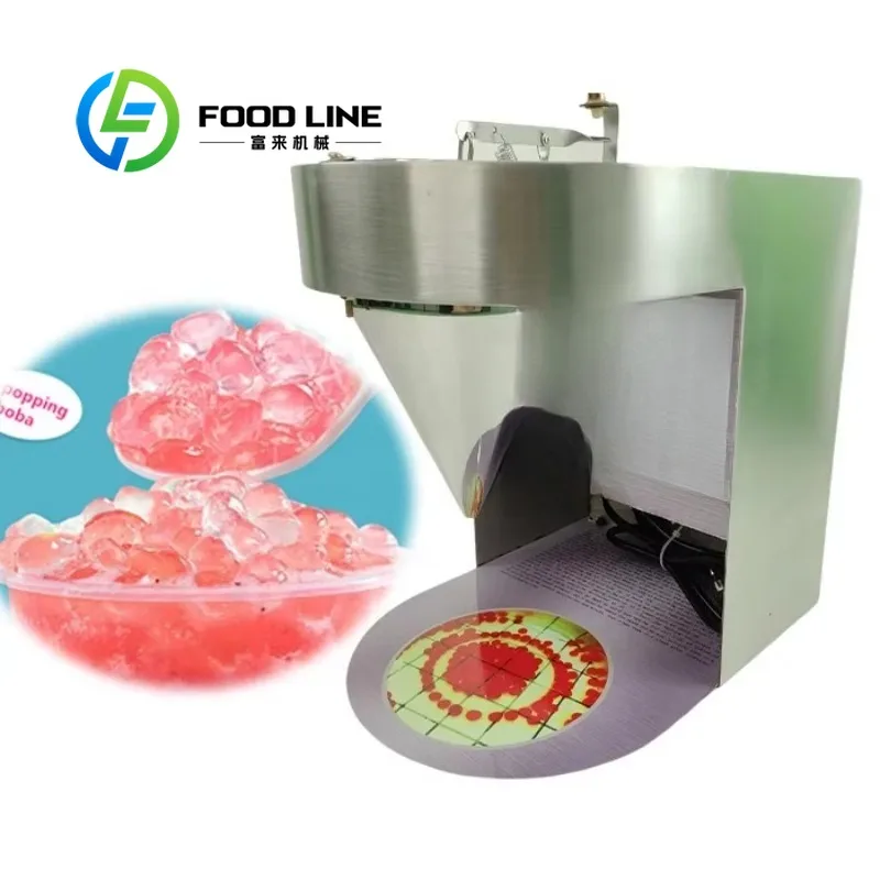 Best Price High Efficient Hot Selling Boba Shaking Bursting Juicy Ball Bubble Milk Tea Explosion Bead Making Machine