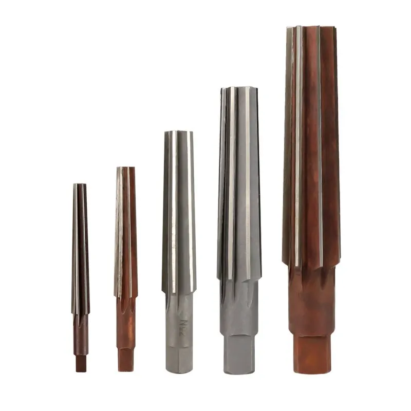 XCAN Hand Reamers 2pcs MT0/MT1/MT2/MT3/MT4 Steel Fine/Rough-Edge Morse Taper Reamer For Milling Finishing Cutter Tool Hand Tool