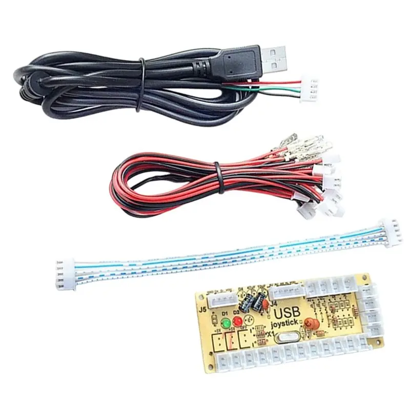 B04C-DIY Arcade Control Module Encoder Usb Zero Delay Circuit Board PC Joystick Rocker