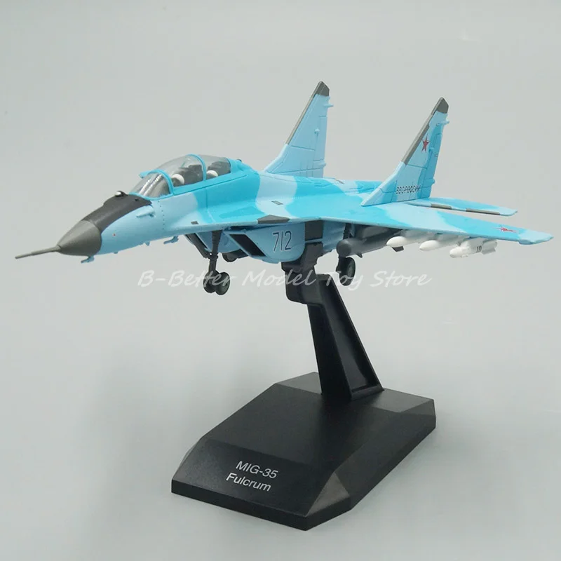 1:100ダイキャスト軍事モデルのおもちゃmig 35ジェット戦闘機レプリカコレクター版